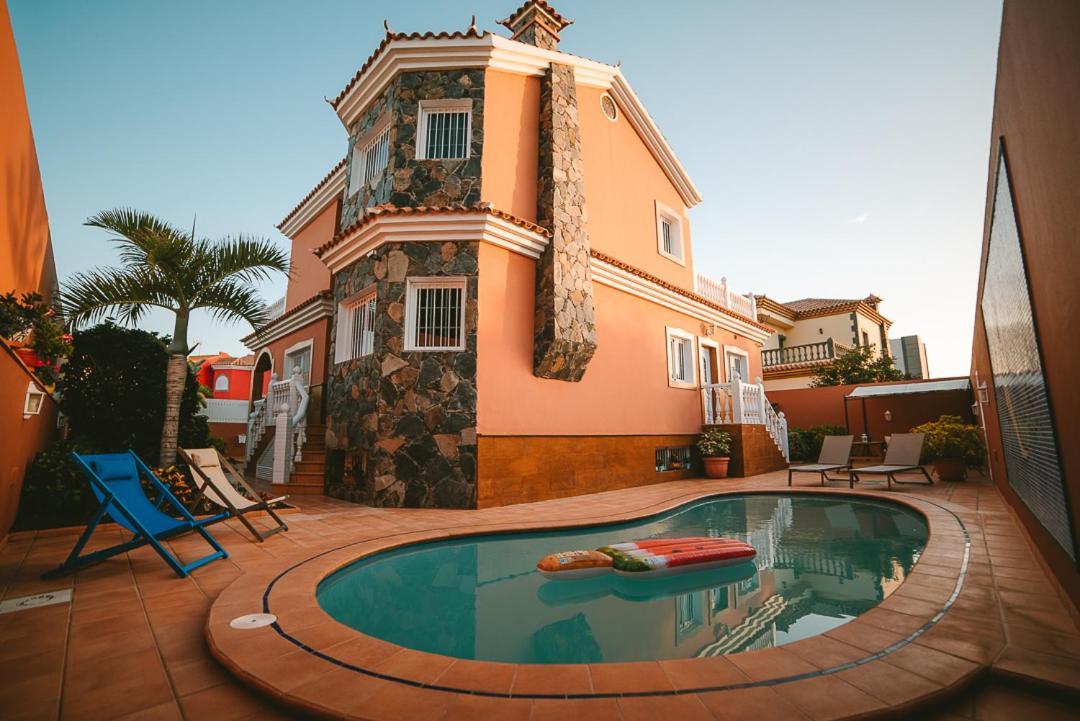 Villa Morada Sonneland Con Piscina Privada Climatizada 마스팔로마스 외부 사진